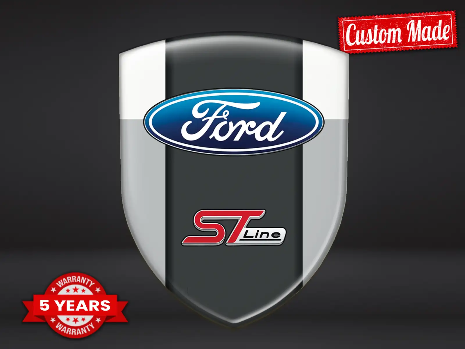 Ford Individuelle Autoabzeichen Design Max Stilvoll Pro Haltbar